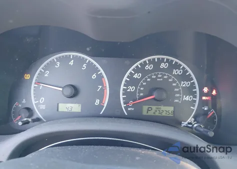 2010 Toyota Corolla Le из США, поврежденный, VIN 2T1BU4EEXAC393666